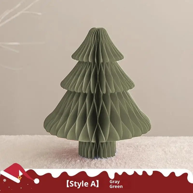 3D Honeycomb Christmas Ball Ornament – Foldable Paper Hanging