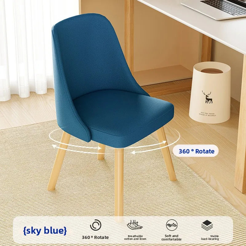 Computer chair Home office chair Back chair Dormitory makeup chair Bedroom study desk chair Oasis Select 12