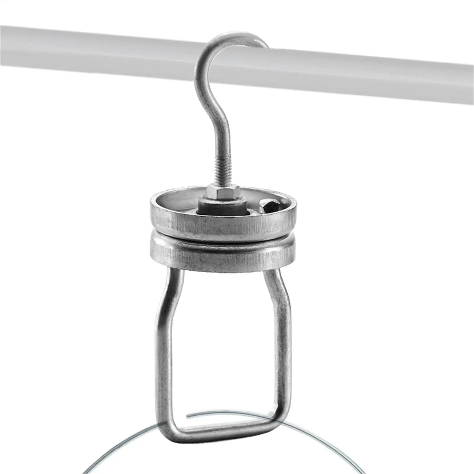 Rotating Spinner Hooks Heavy Duty Rotating Spinner Hooks Steel Painting Powder Coating Swivel Hook For Sandblasting Coating Oasis Select