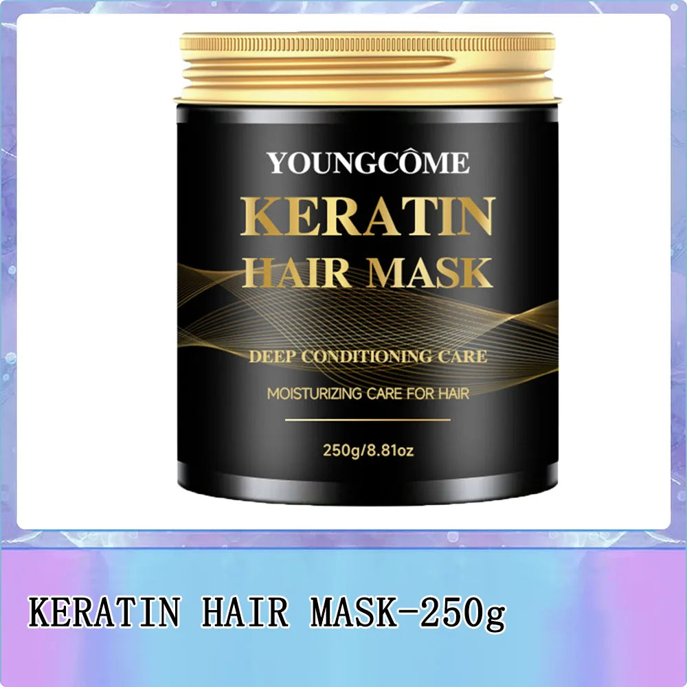 YOUNGCOME Keratin Collagen Hair Mask – Argan Oil, 250g