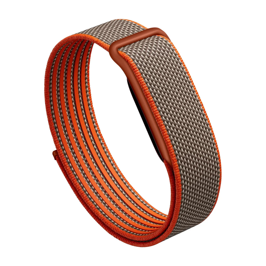 Woven Nylon Band Fitbit Air Strap Breathable Braided Watch Plastic Oasis Select brown