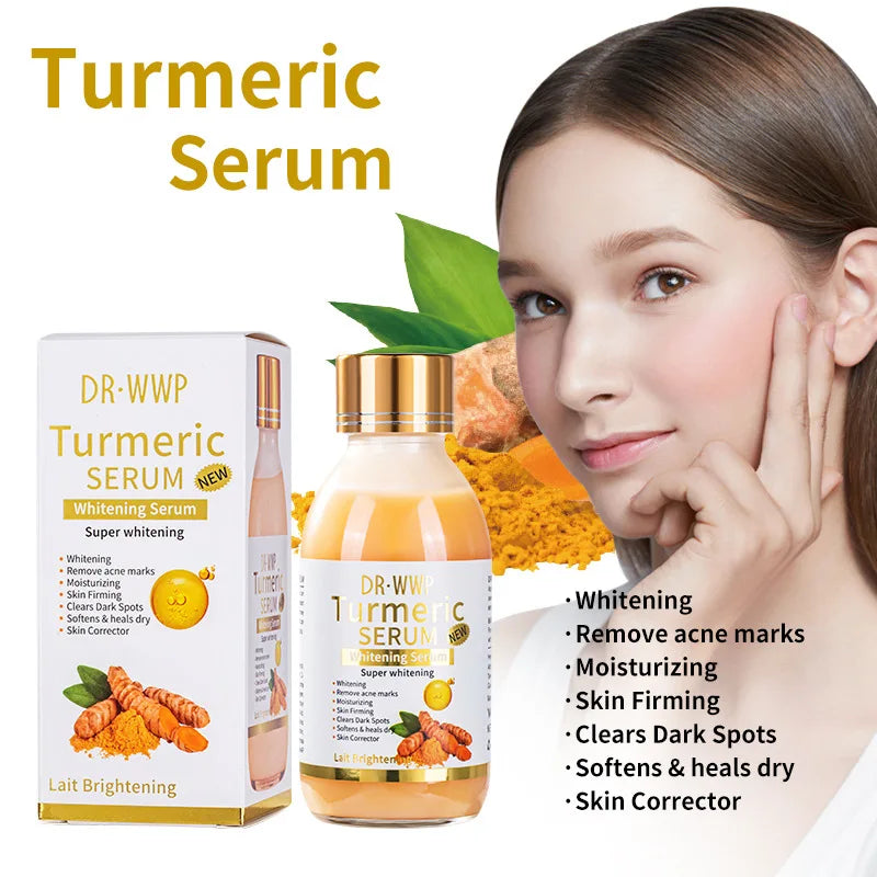 125ml AHA Arbutin Face Essence Moisturizing Whitening Facial Serum Turmeric & Kojic Acid Essence Liquid Firming Bright The Skin Oasis Select