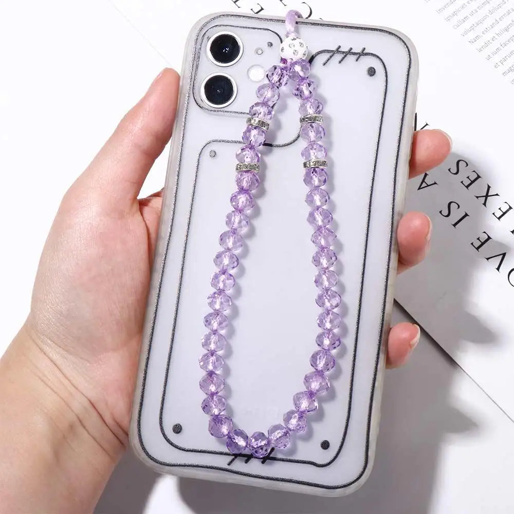 New 1PC Luxury Crystal Mobile Phone Straps Lanyards For Keys Bling Diamond Hand Wrist Strap Rope Cord Holder Lanyard For Phones Oasis Select