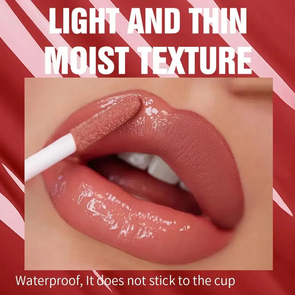 SAM SUGAR Mirror Lip Gloss – Waterproof Long-Lasting Raspberry