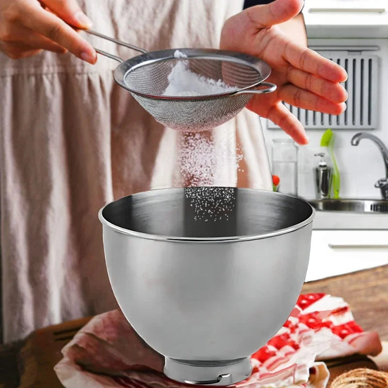 Stainless Steel Bowl for KitchenAid 4.5–5 Qt Tilt-Head Mixer Stand Mixer Bowl Oasis Select