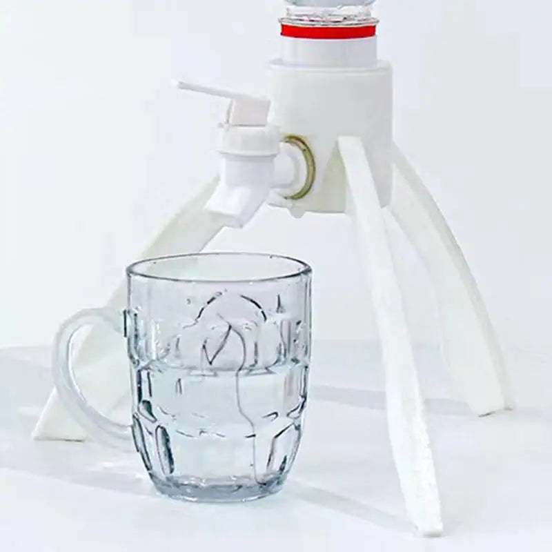 Barreled Water Rack Inverted Bottled Water Stand Triangle Bracket Mineral Water Support Tripod with Spigot Water Jug Drinking Oasis Select