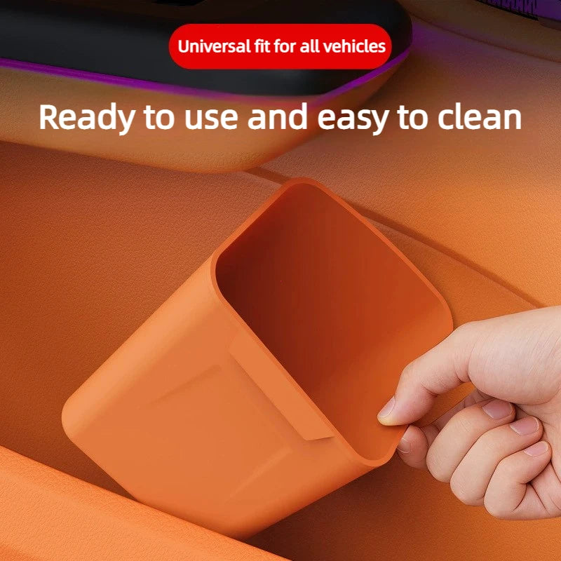 Car Door Storage Box Trash Can Multifunctional Silicone With Garbage Bags Door Bucket Umbrella Organizer For Car Accessories Oasis Select