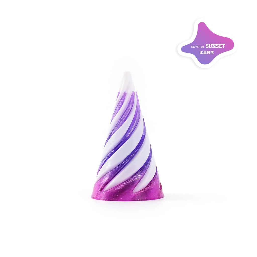 3D Printed Helix Screw Rotating Toys Stress Reducing Tool Pyramid