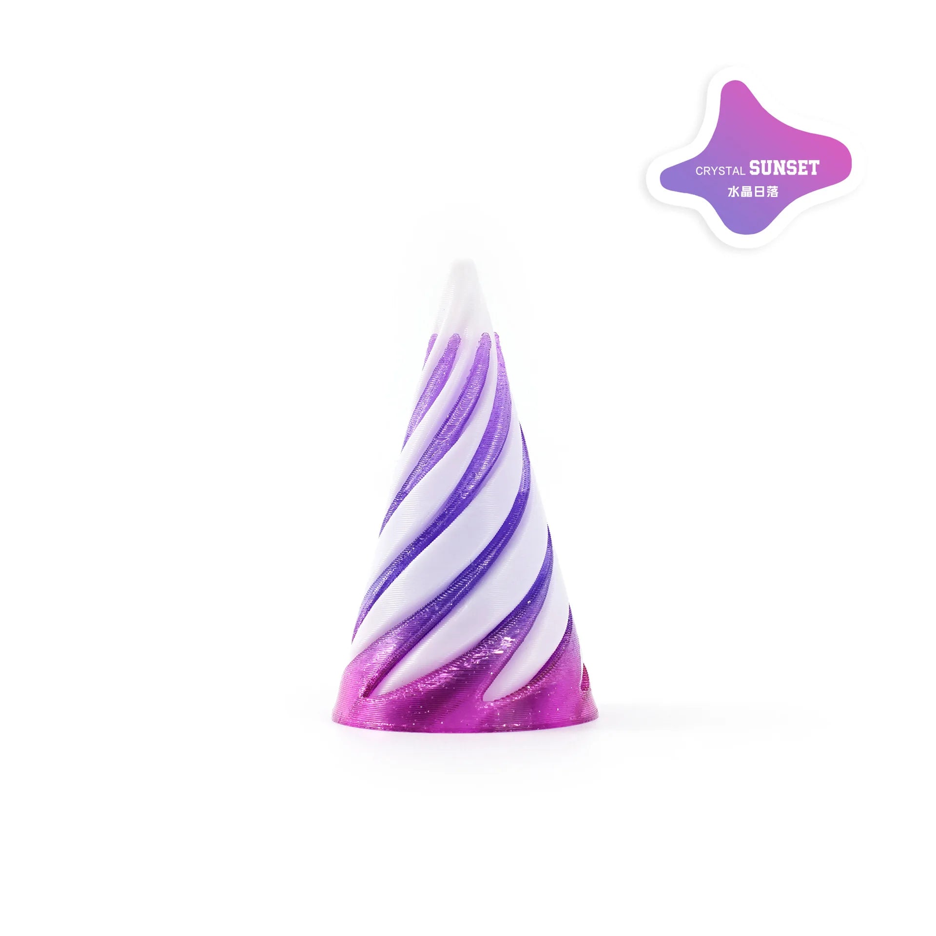 3D Printed Helix Screw Rotating Toys Stress Reducing Tool Pyramid