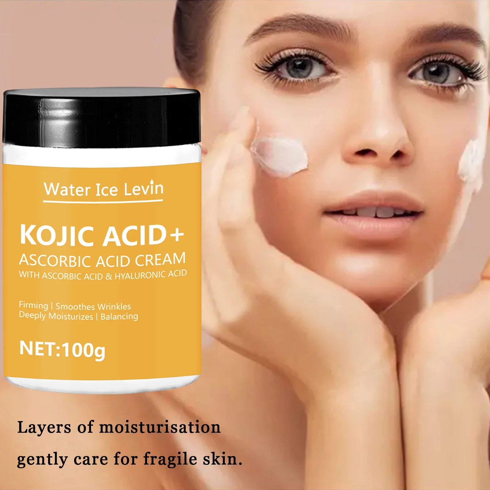 Kojic acid Lifting Firming Cream Collagen Smooth wrinkles Face Cream For Moisturizer Whitening Nourishing Brighten Skin Products Oasis Select
