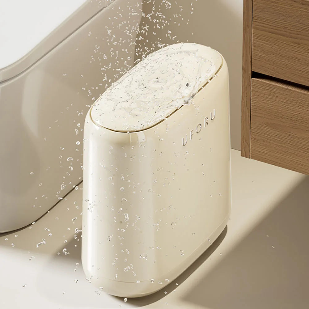 Waste bin, large-capacity pedal bin, fits into small spaces and narrow gaps, suitable for bathrooms, living rooms, bedrooms Oasis Select