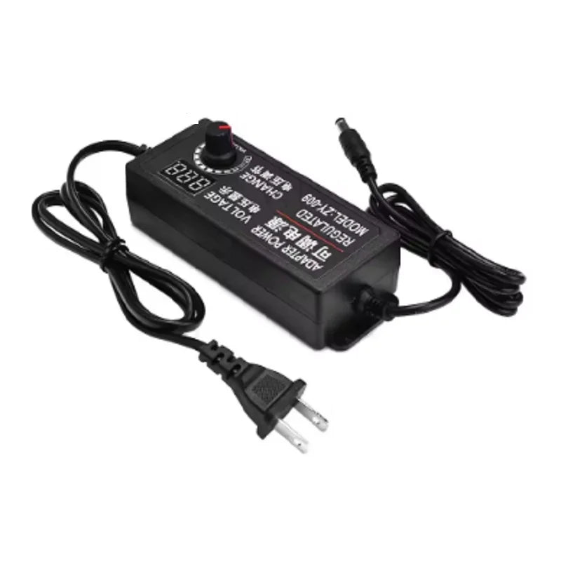 AC Adjustable Transformer Power Adapter AC 220V 100V to DC 5V 9V 12V 15V 24V 2A 3A Adapter EU US Plug Various Voltage DC Source Oasis Select