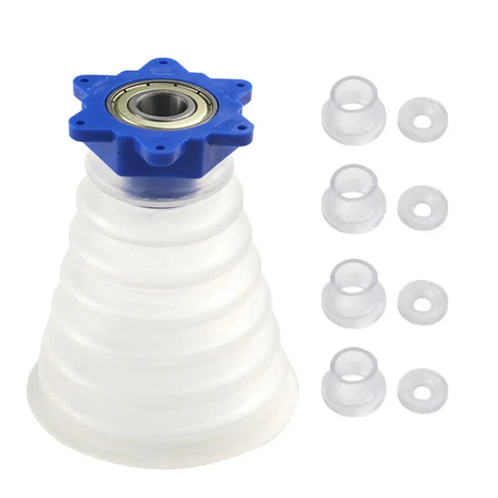 KITPIPI Drill Dust Collector – Universal Rubber Dustproof Bowl