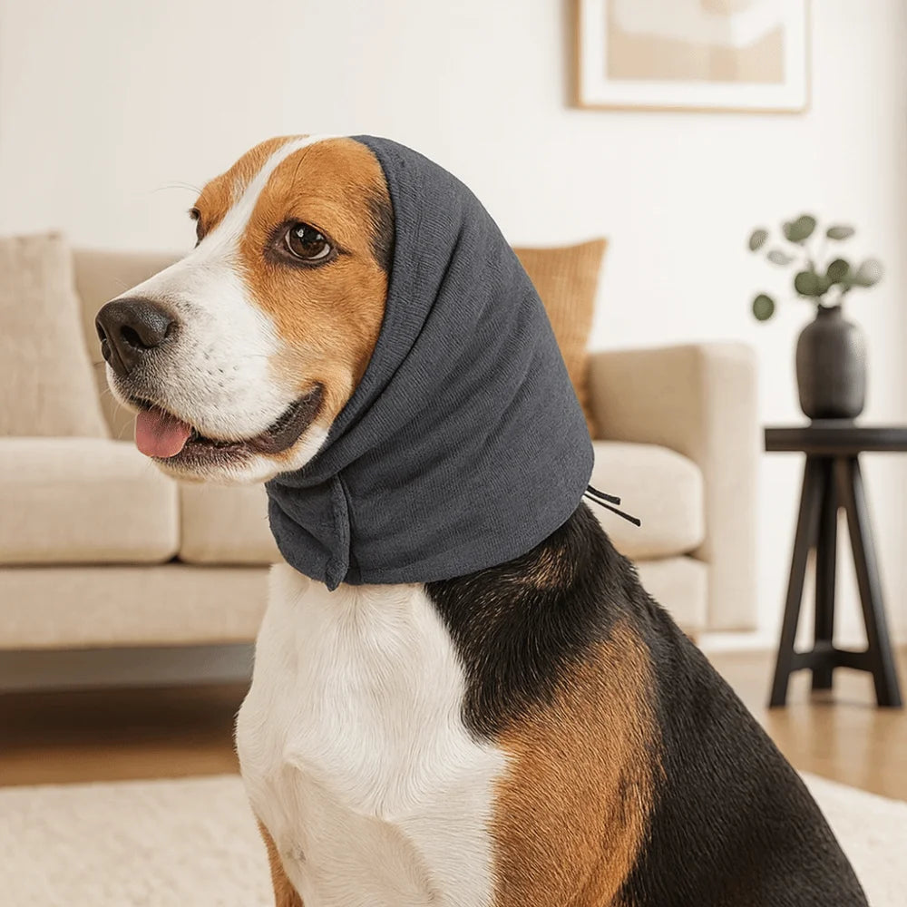 Dog Calming Earmuffs – Adjustable Noise-Reducing Headgear