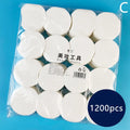 Organic Cotton Rounds 300/600/1200 Ct – Soft & Hypoallergenic Cotton Rounds Pads Oasis Select 1200pcs