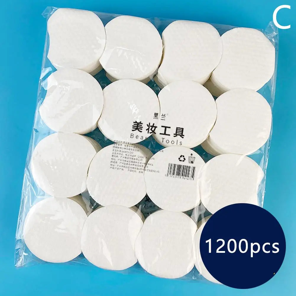 Organic Cotton Rounds 300/600/1200 Ct – Soft & Hypoallergenic Cotton Rounds Pads Oasis Select 1200pcs