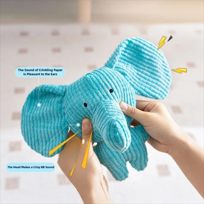 Pet Plush Toy Dog Calming Duck Companion Sleeping Duck Toys Chew Toy Durable Squeaky for Puppy Pet Teeth Cleaning Chew Pet Toy Oasis Select