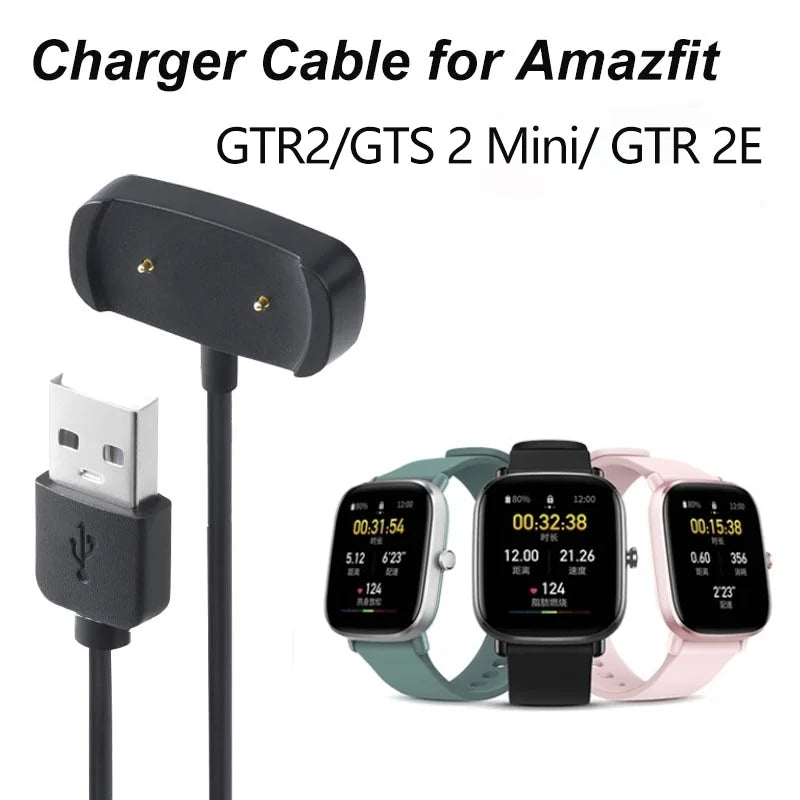 Amazfit GTS 2 / GTR 2e / Bip 5 USB Replacement Charger Cable Smartwatch Charger Cable Oasis Select
