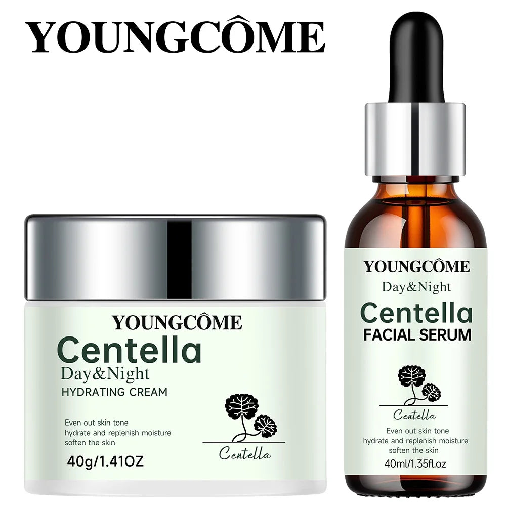 YOUNGCOME Centella Asiatica Serum & Hydrating Cream