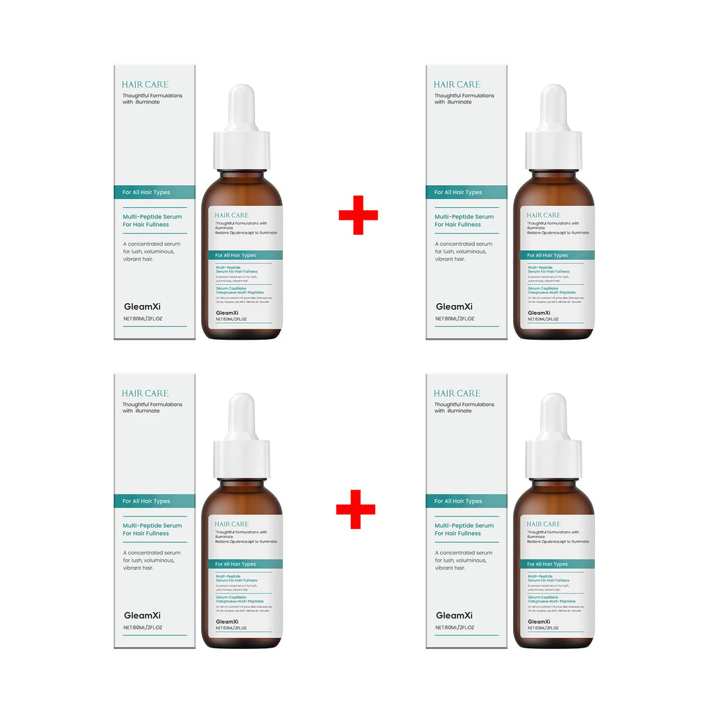 Gleamxi Multi Peptide Hair Serum – Anti-Frizz & Thickening