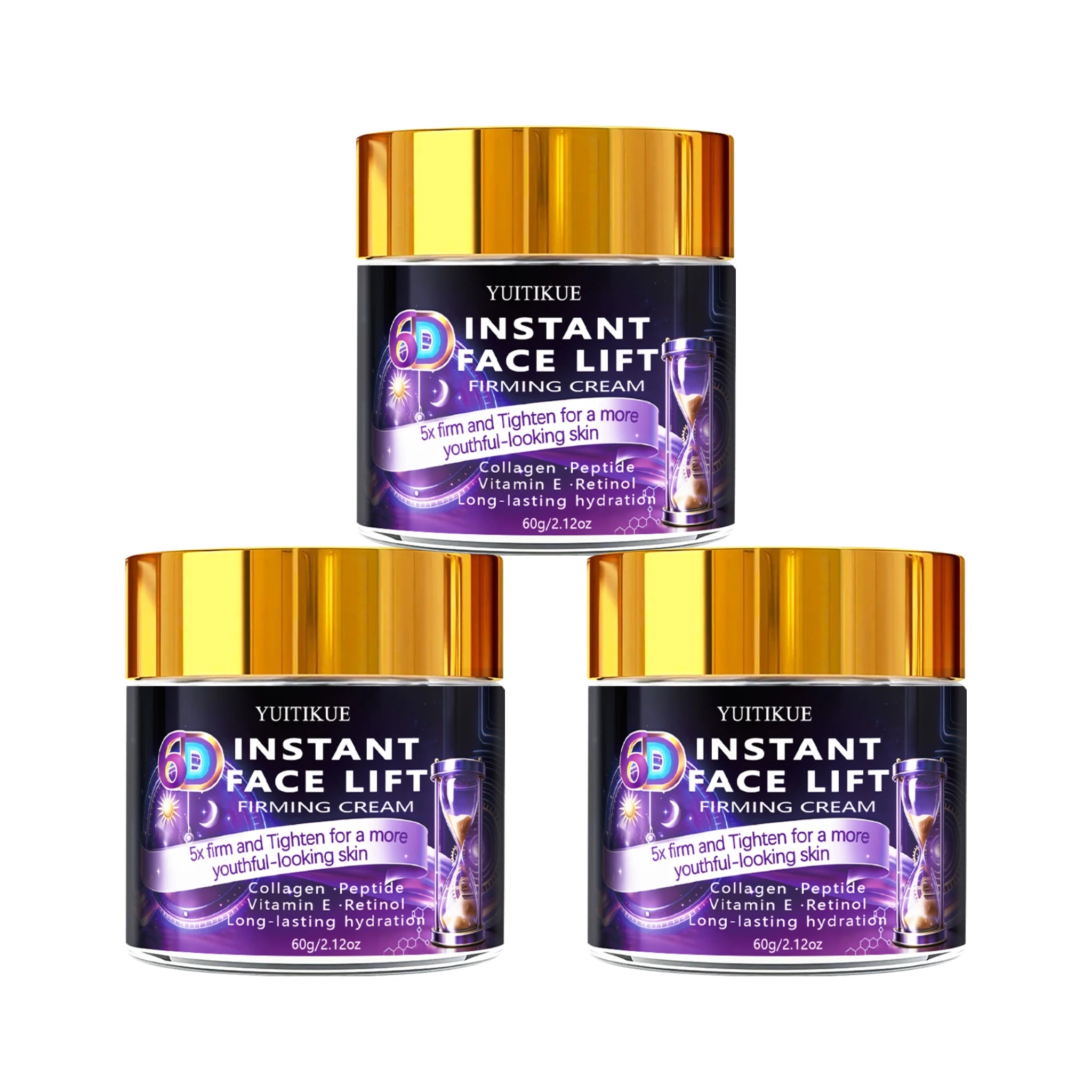 YUITIKUE 6D Face Lift Firming Cream – Smooth Wrinkles & Tighten