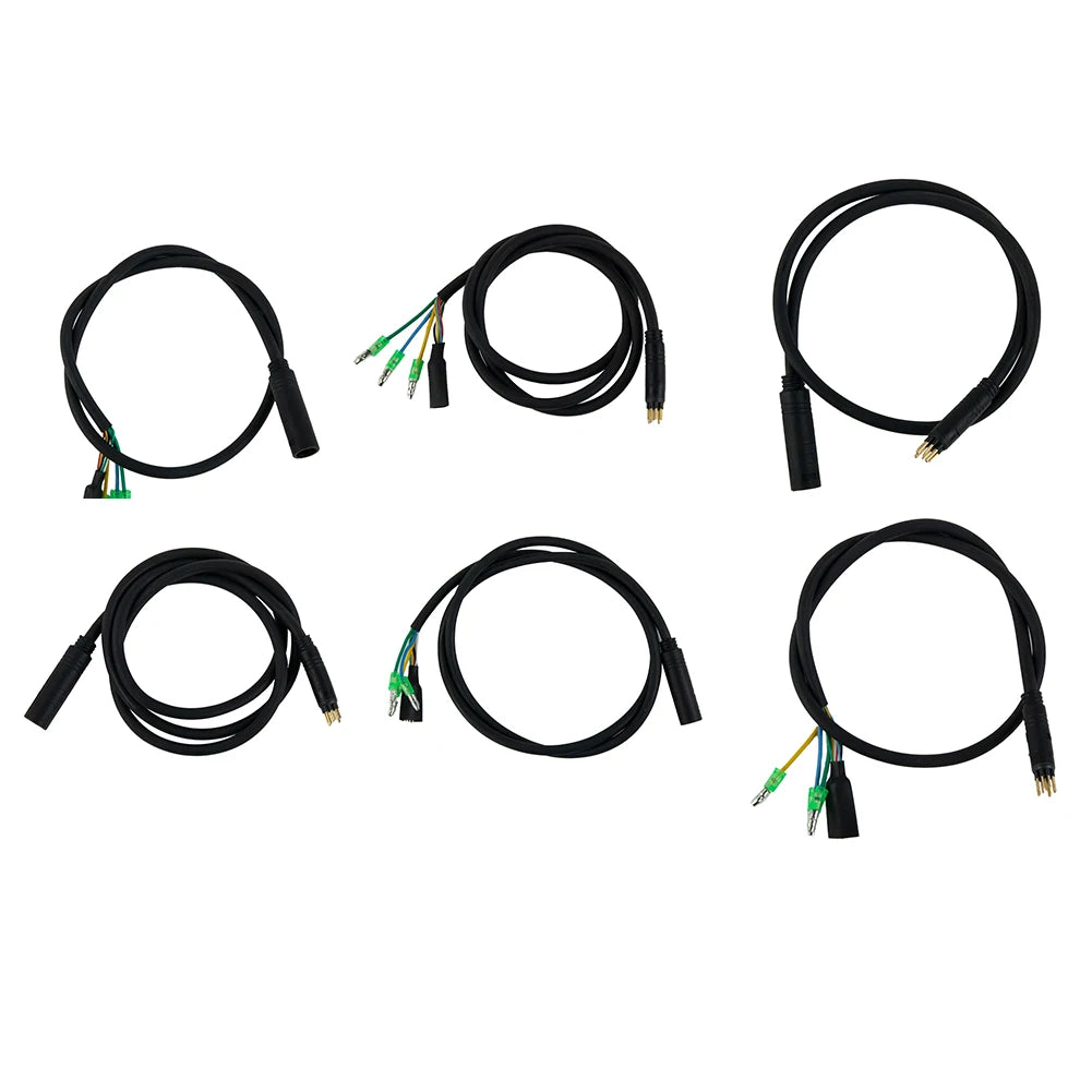Practical Extension Cable Cord 66.5cm/106.5cm 9 Pin Conversion Line For Bafang Front Rear Wheel Hub Replacement Oasis Select