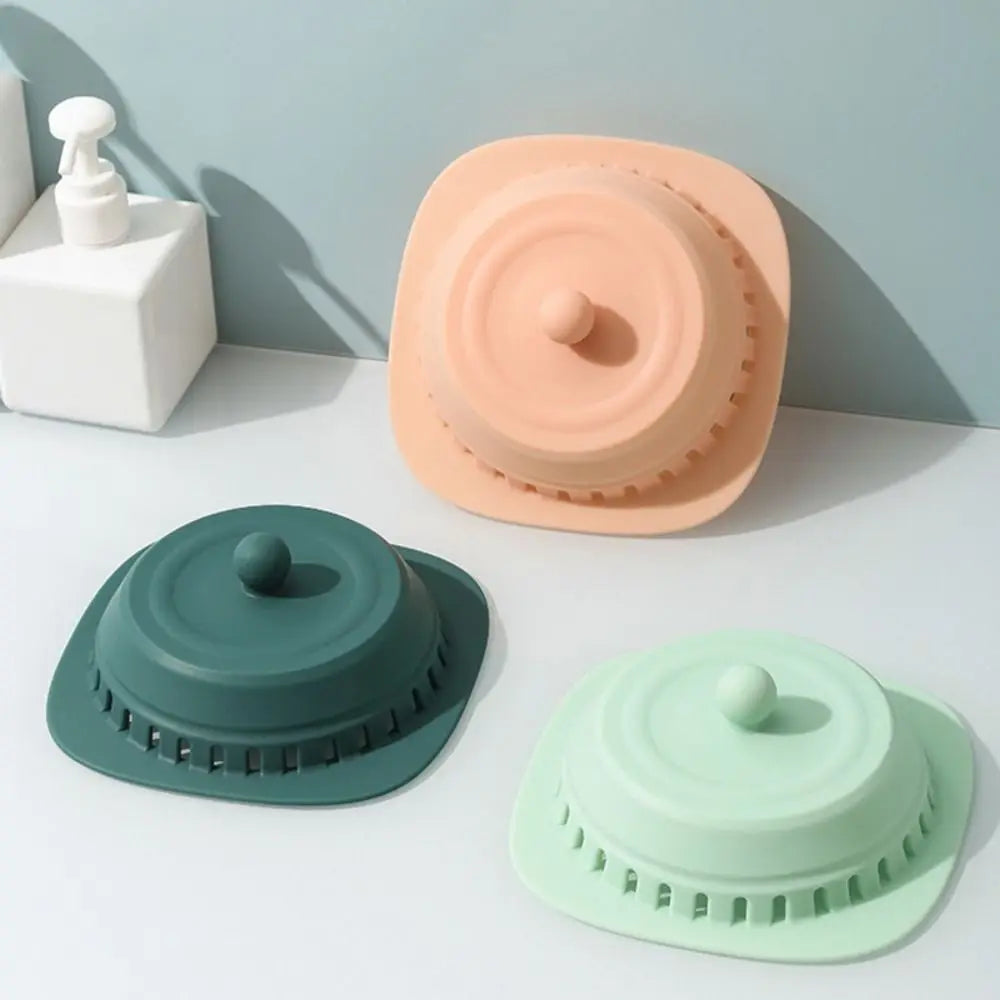 New Anti-clog Sewer Floor Drain Anti-odor Insect-proof Deodorant Cover Sink Strainer Silicone Sealing Plug Oasis Select