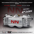 NN new FCC 100 complete set of large radiation calipers motorcycle modification accessories Oasis Select Silver