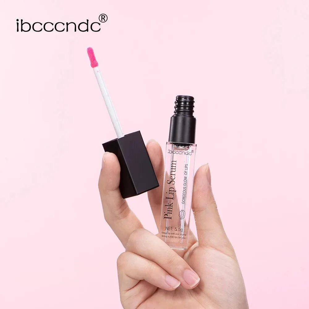Natural Pink Serum Lips Pink Fresh Remove Dark Lips Gel Lightening Essence Cream Balm Repair Fine Line Brighten Lip Exfoliator Oasis Select