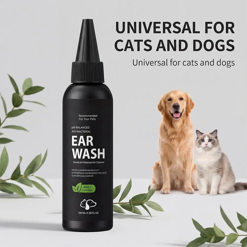 1/2/3 BOX Pet ear cleaner 100ml/box Balanced Health thorough ear cleaning Soothing Formula Daily Ear Care Oasis Select