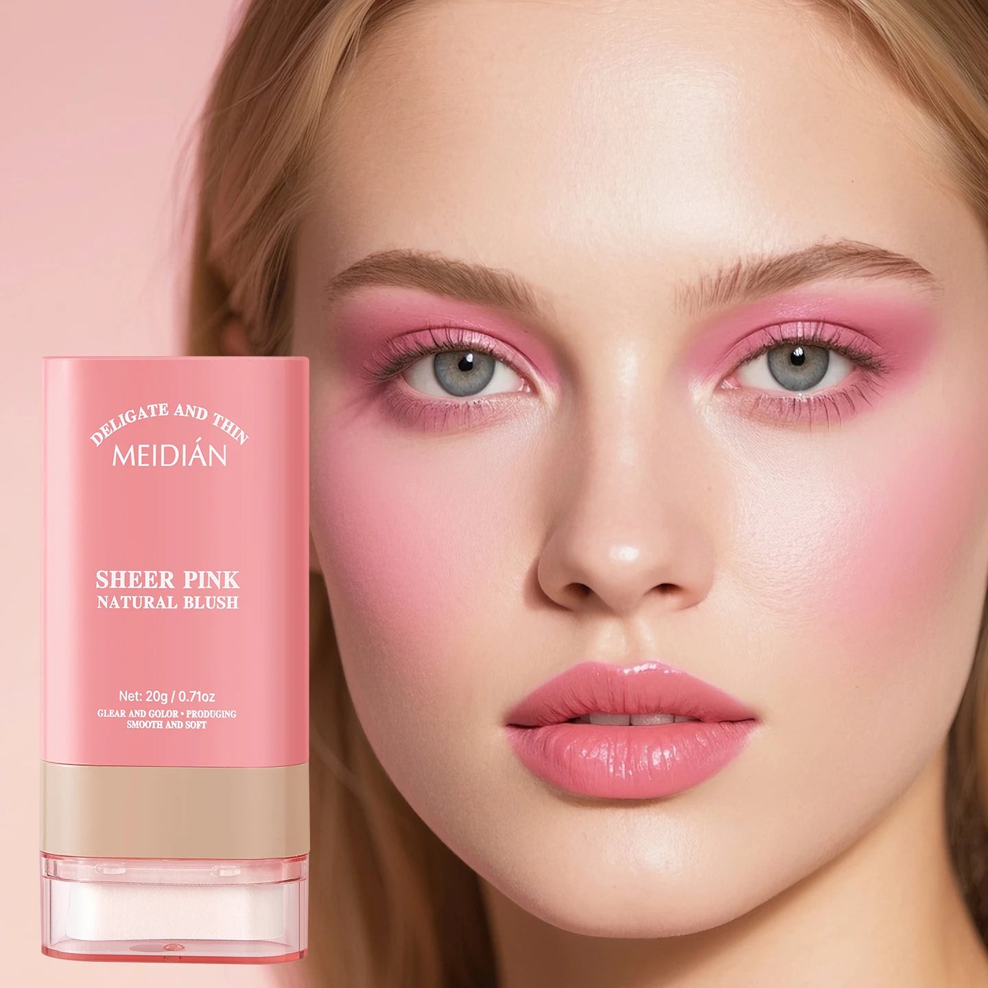 Natural Blush Stick – Long-Lasting & Lightweight Cheek Color Blush Stick Oasis Select