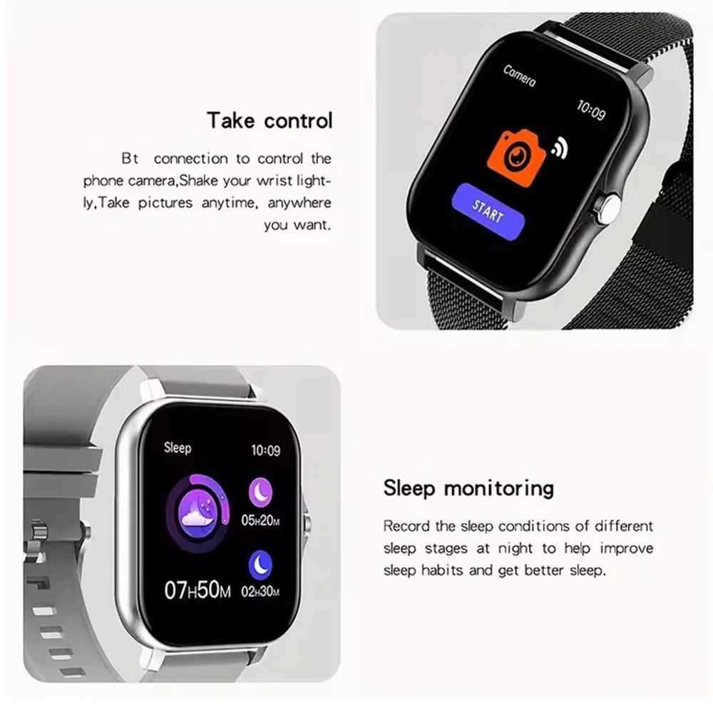 COTAUL Y13 Smart Watch – Bluetooth Calls & Fitness Tracker