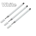 1/3/4Pcs Tablet Pen Drawing Screen Touch Pens 2 in 1 Universal Capacitive Stylus Pencil for IPhone IPad Samsung Android Phone Oasis Select 3PCS White