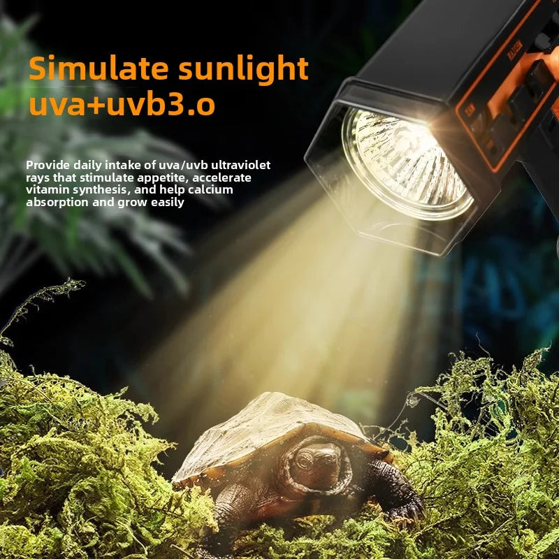 UVA UVB Turtle Basking Lamp | Full Spectrum Reptile Heat Light