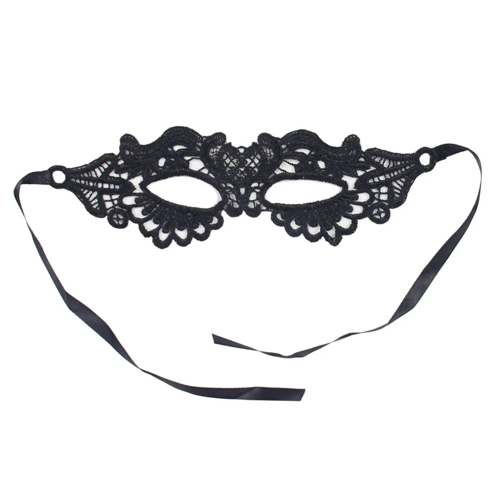 Black Queen Lace Masquerade Mask – Halloween & Carnival Masquerade Mask Oasis Select