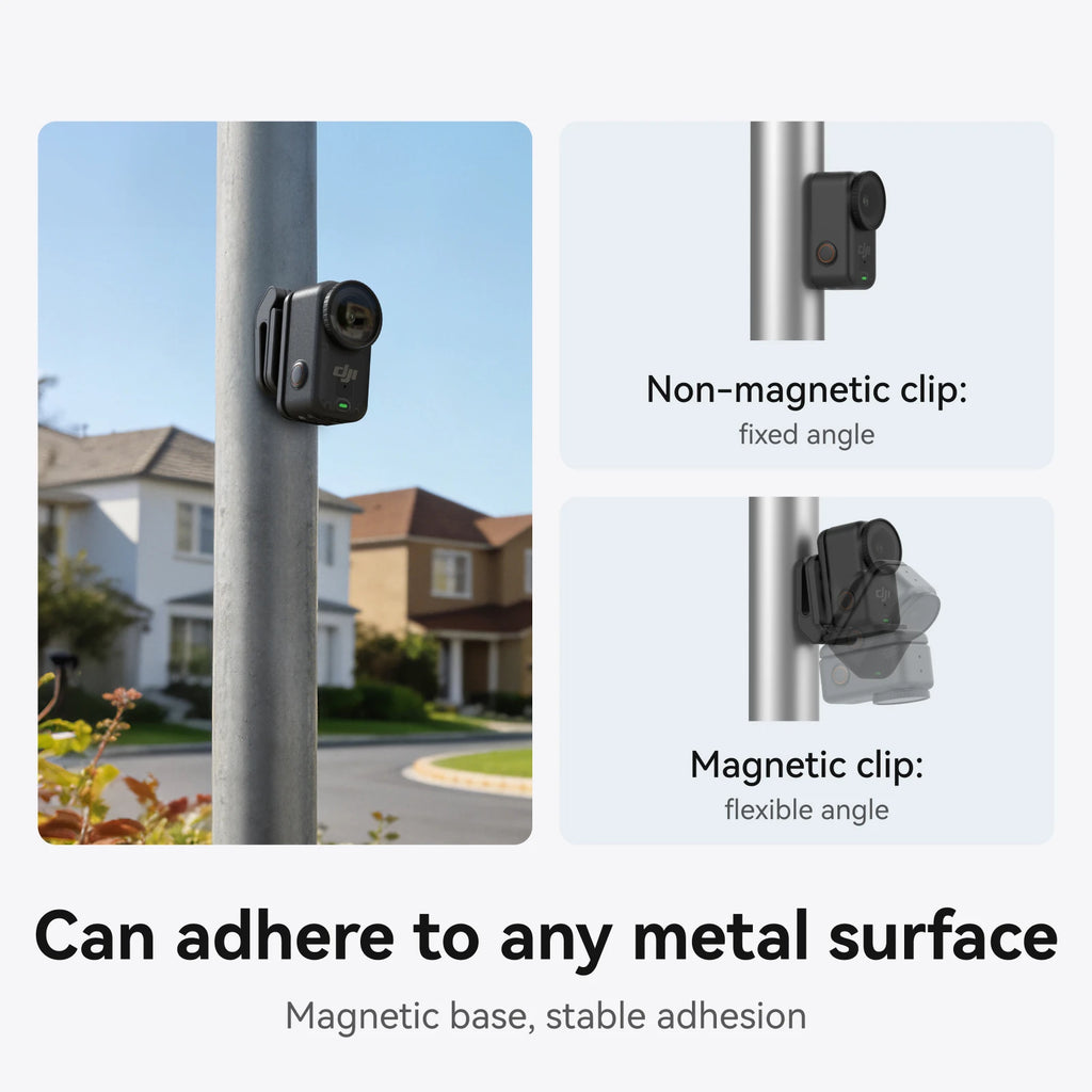 TELESIN Magnetic Brim Clip for DJI OSMO NANO | POV Mount