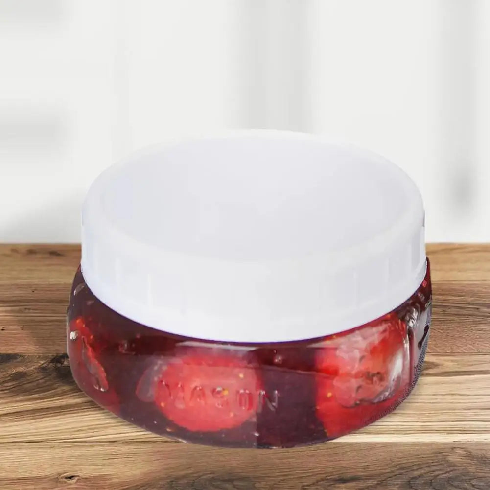 86mm Wide Mouth Mason Jar Lids – Reusable Leak-Proof Seal