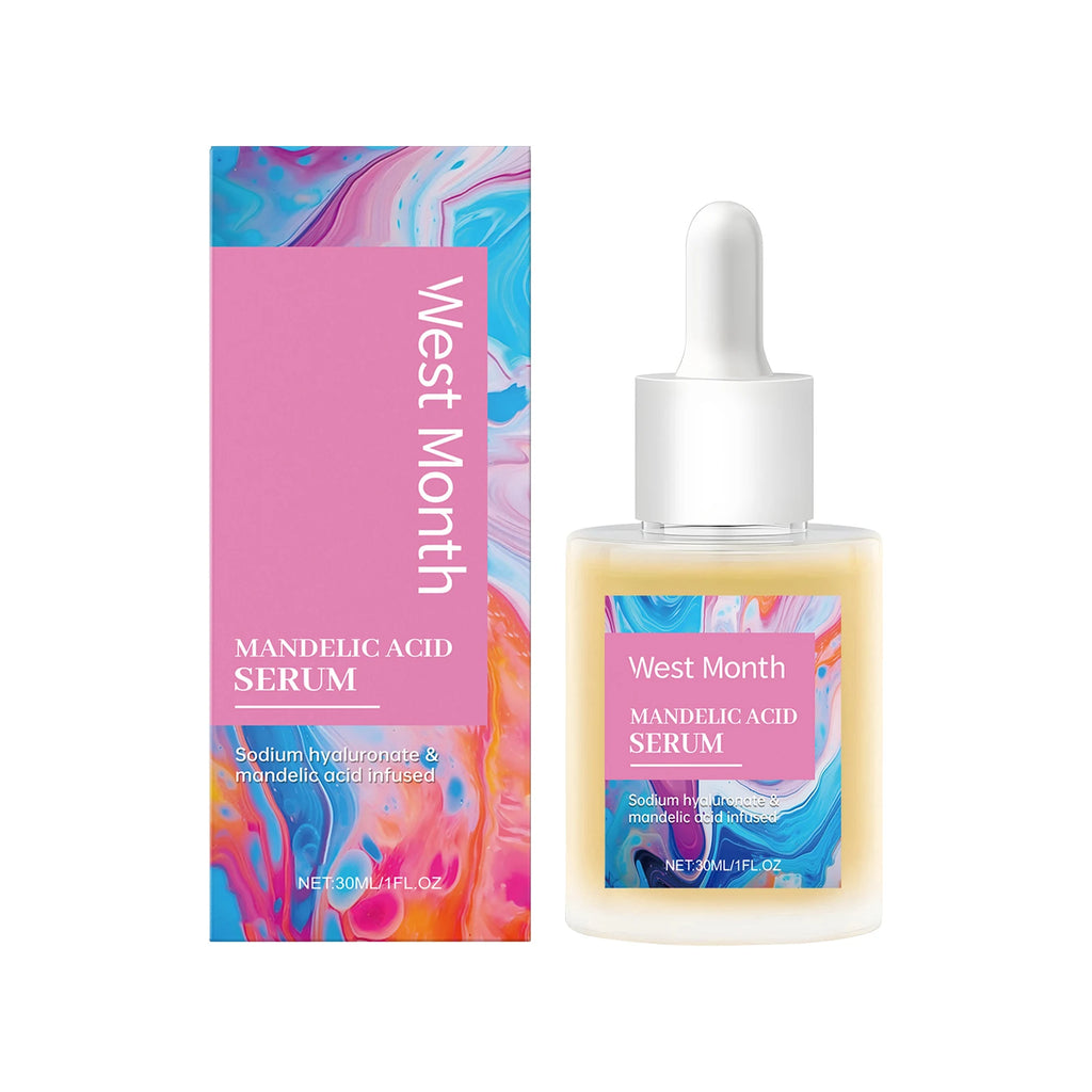 West Month Mandelic Acid Face Serum – Exfoliate & Glow 1 OZ Facial Serum Oasis Select 30ml boxed
