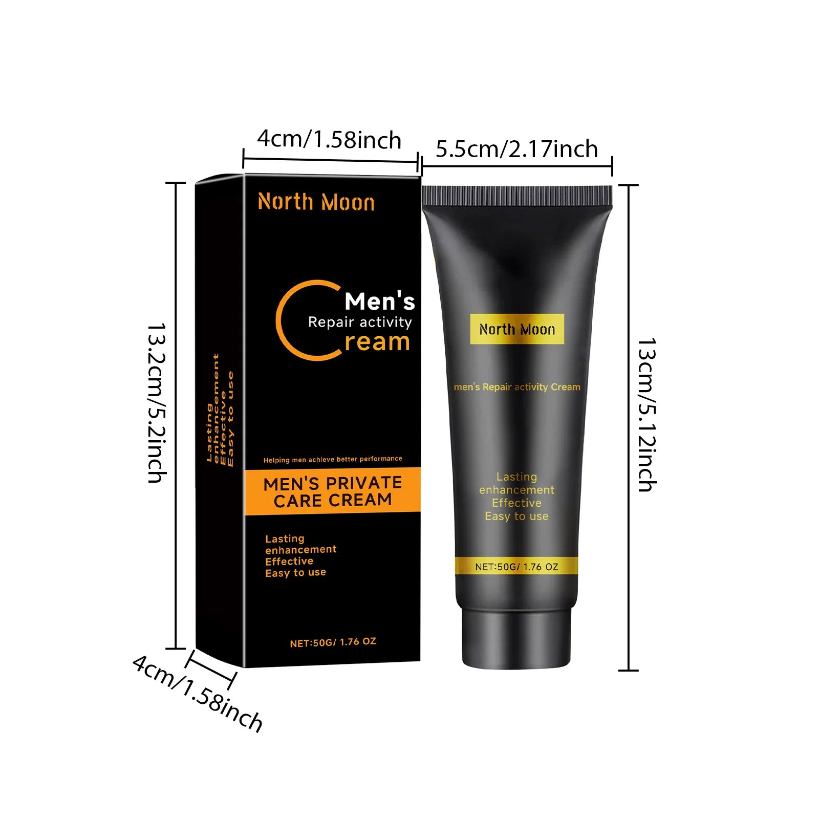 Men's Body Care CreamMen's Endurance Boosting Body Massage CreamLong-Lasting Strengthening & Invigorating Care Cream Oasis Select