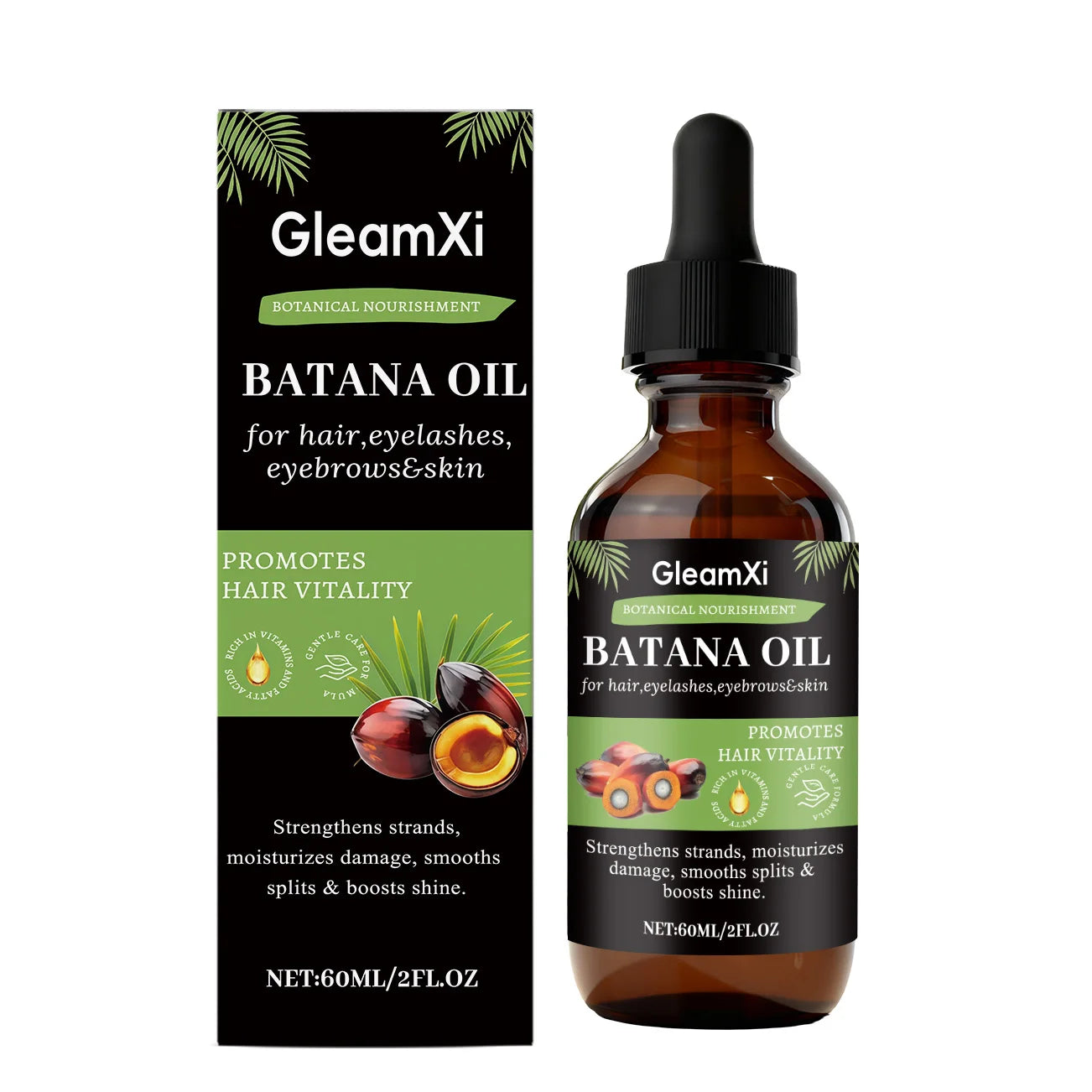 Batana Hair Oil – Nourishing & Volumizing Hair Care Oil 60ml