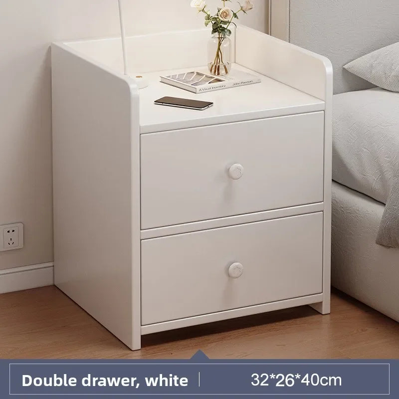 Multi-functional Bedside Table Storage Locker Small Shelf Oasis Select