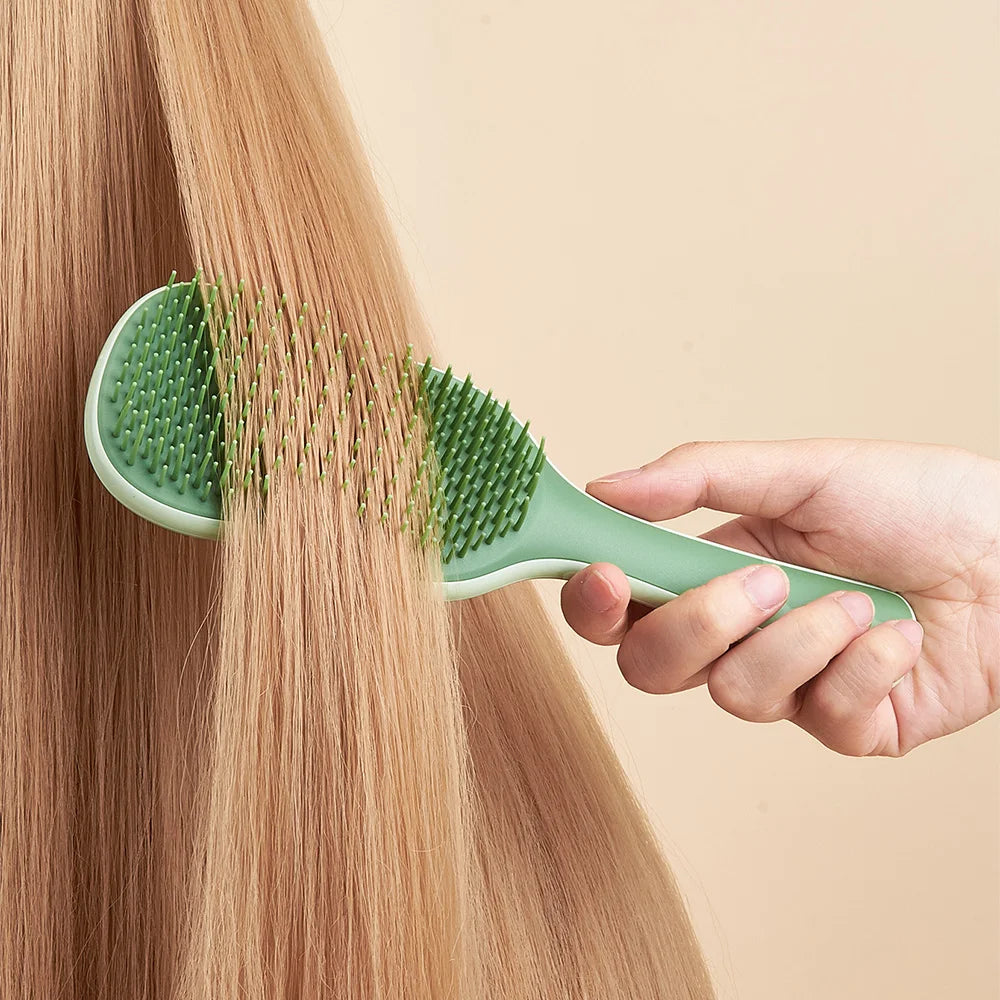 Detangling Massage Hair Brush – Blow Dry, Curl & Style Hair Detangling Brush Oasis Select