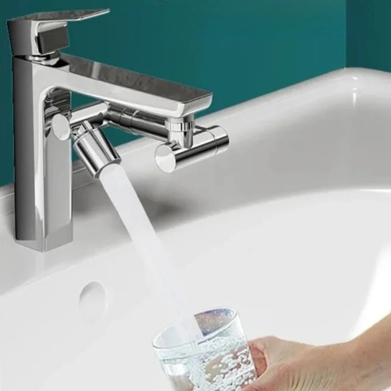 Adjustable Metal Tap Aerator Anti-Splash Faucet Filter Nozzle Durable Water Saving Extender for Kitchen Bathroom Oasis Select