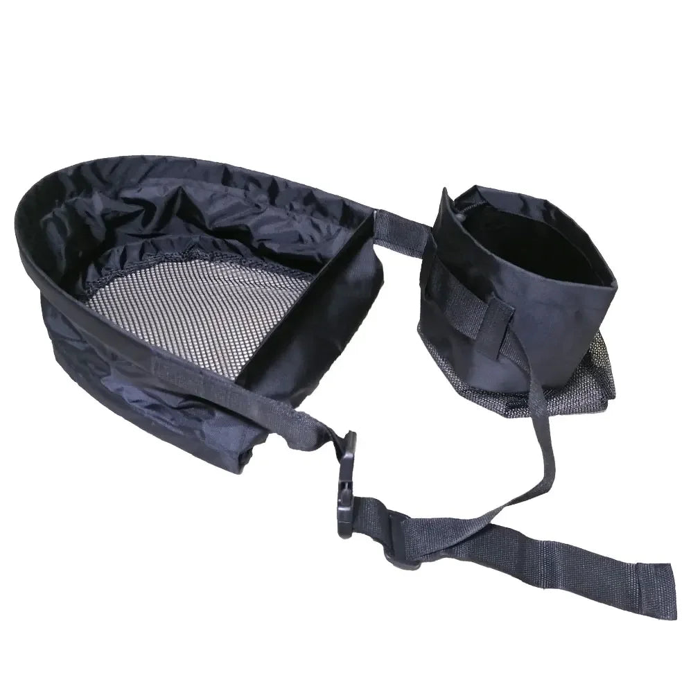 Fly Fishing Mesh Tray Stripping Basket Bag With Waist Belt/Carry Bag Oasis Select
