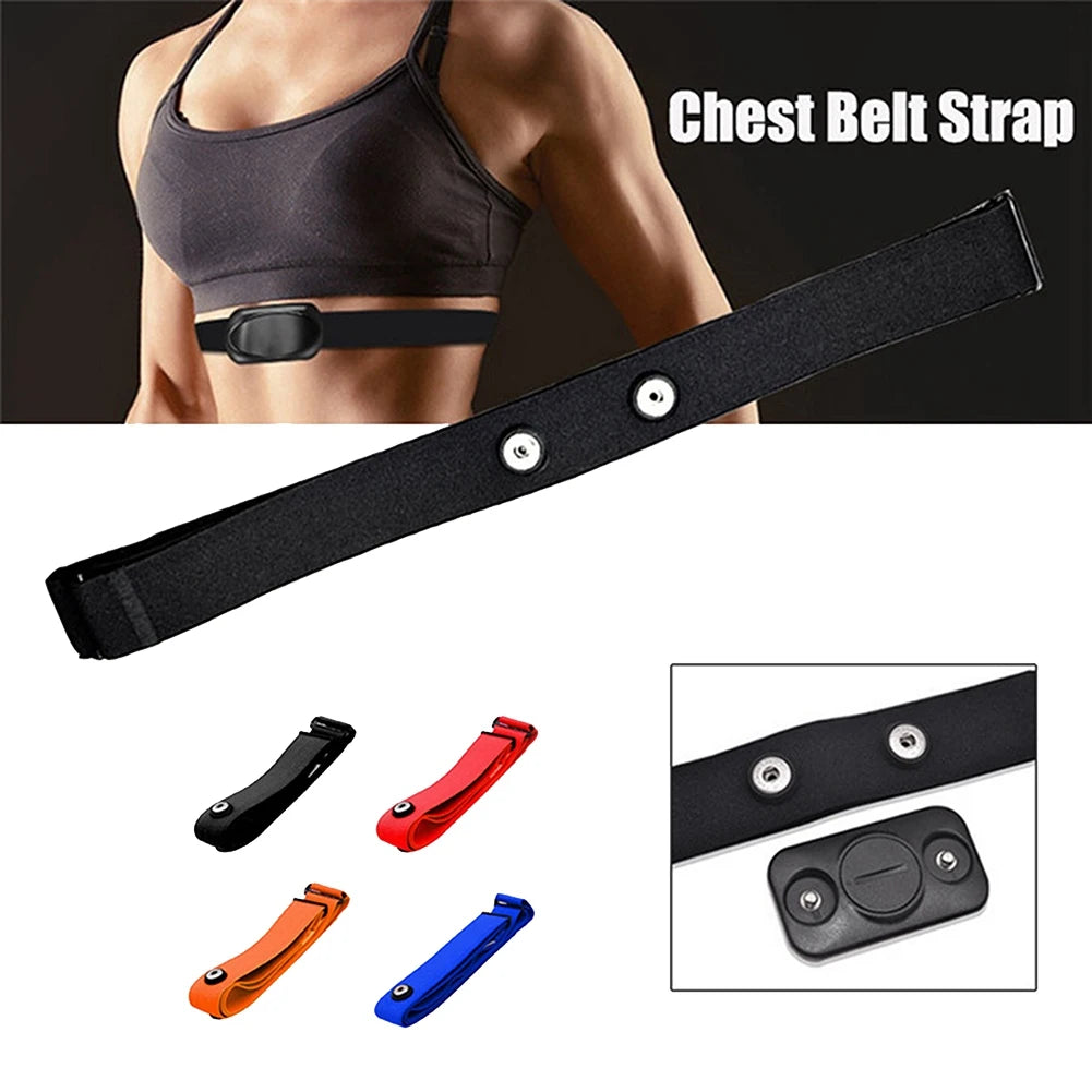 Heart Rate Belt Chest Strap for Mount Heart Rate Sensor Monitor Elastic Soft Strap Band Black Oasis Select
