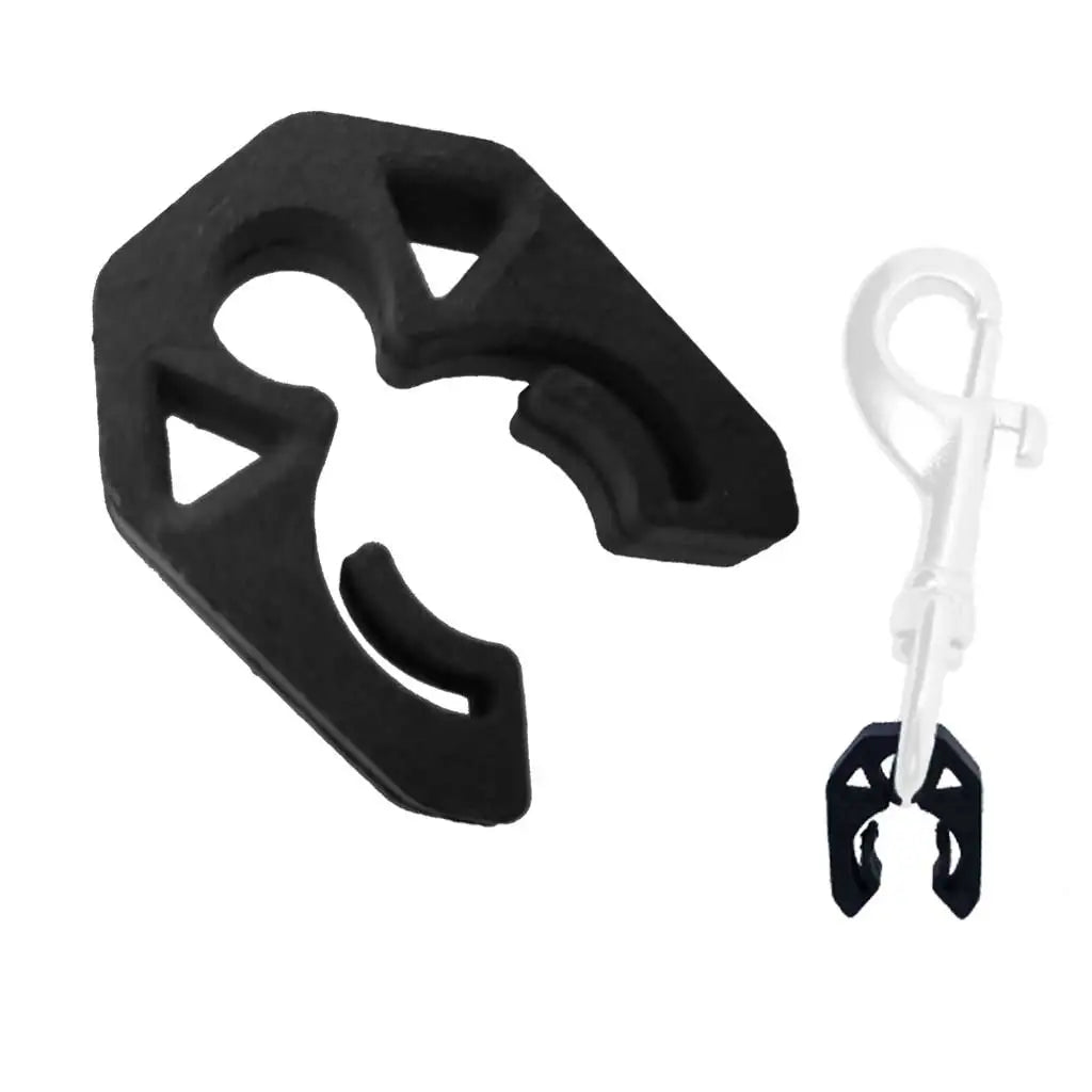Diving Quick Release Pipe Clip Buckle Hose Holder Clip BCD Hose Second Stage Fixed Hook Pressure Gage Hanging Parts Hose Clip Oasis Select