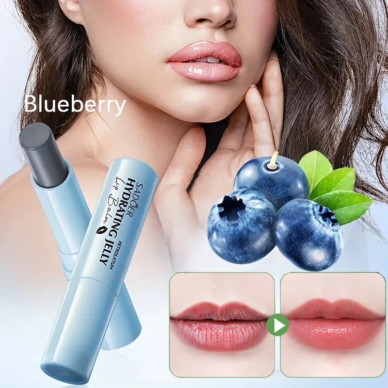 Fruit Flavor Lip Balm – Moisturizing & Smooth Lips Gift for Girls Lip Balm Oasis Select Blueberry