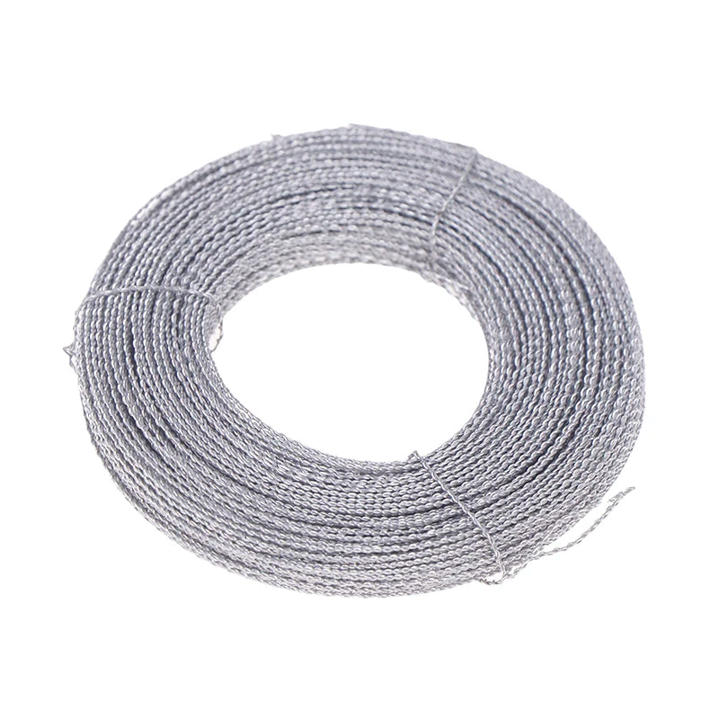 40M/Roll Electric Meter Lead Seal Buckle Set Widely Used Iron Thread Sealing Lead Sealing Wire Two Shares Oasis Select