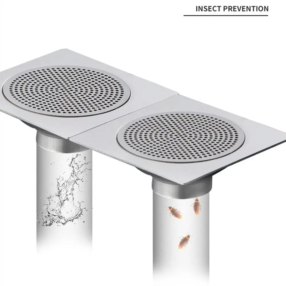 Sewer Stopper Shower Drain Cover Bathroom Accessories Bathroom Tool Drains Cover Sink Strainer Floor drain pad Hair Filter Oasis Select