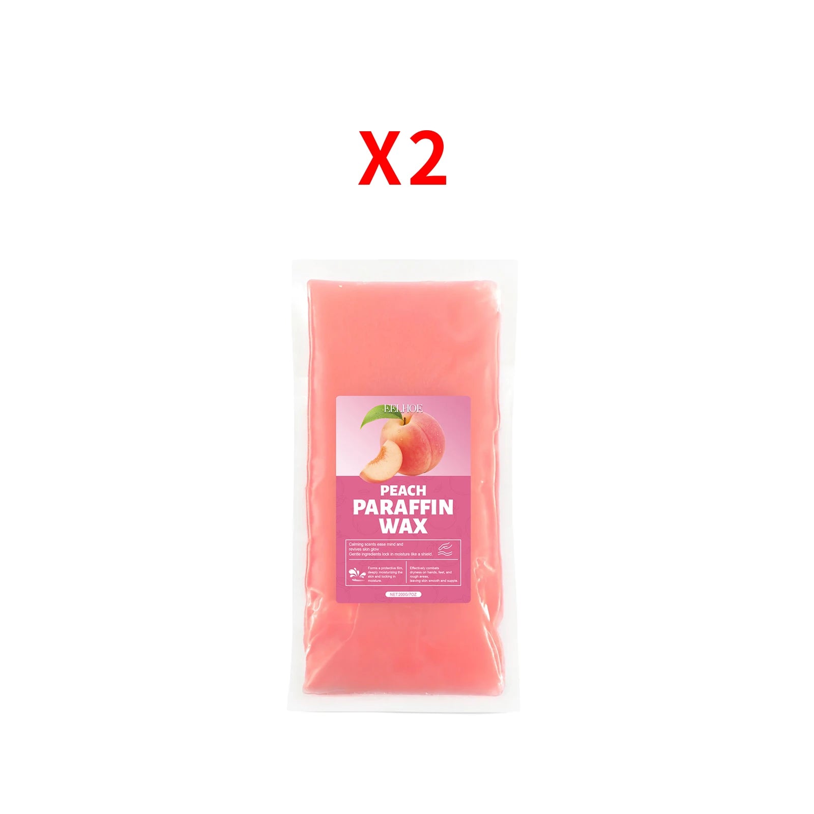 Eelhoe Peach Paraffin Hand & Foot Wax Mask – Moisturizing Spa Paraffin Hand Wax Mask Oasis Select 2pcs